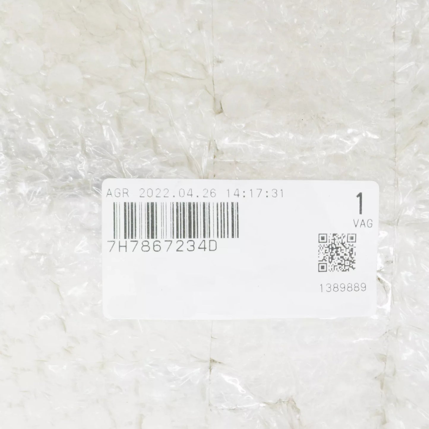 NEW VOLKSWAGEN TRANSPORTER T5 RIGHT A-PILLAR TRIM LHD 7H7867234D ORIGINAL