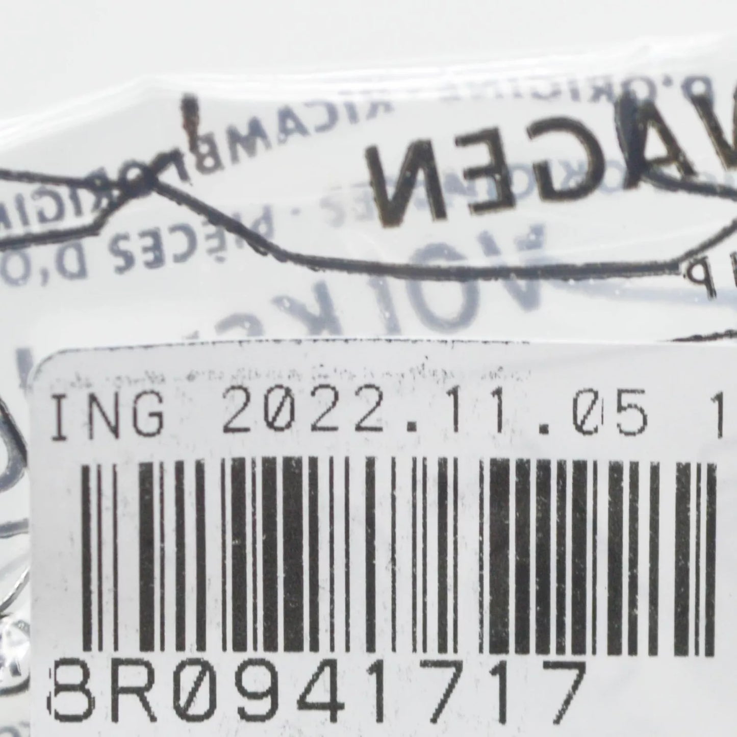 NEW AUDI Q5 8R FRONT LEFT HEADLIGHT HOSE 8R0941717