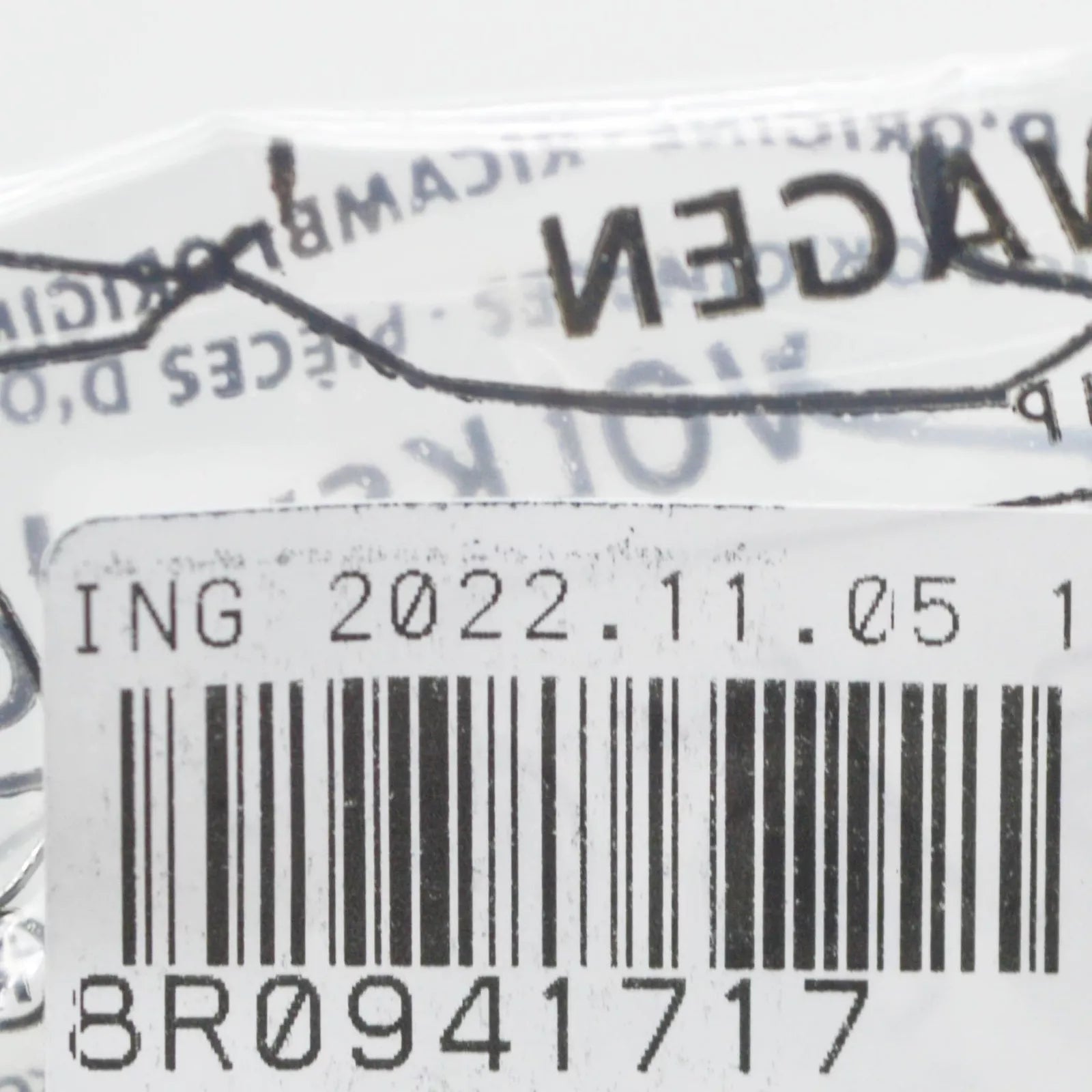 NEW AUDI Q5 8R FRONT LEFT HEADLIGHT HOSE 8R0941717