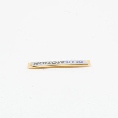 NEW VOLKSWAGEN GOLF MK7 5G BLUEMOTION BADGE STICKER 5G0853679H AFM ORIGINAL