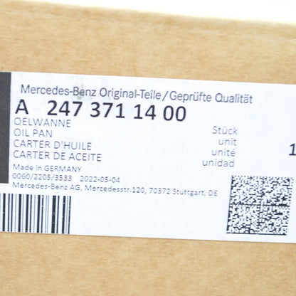 NEW MERCEDES-BENZ B-CLASS SPORTS TOURER W247 GEARBOX OIL PAN A2473711400