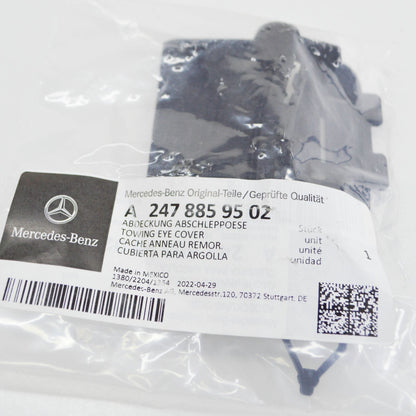 NEW MERCEDES-BENZ GLB X247 REAR BUMPER TOW EYE LOWER COVER A2478859502 ORIGINAL