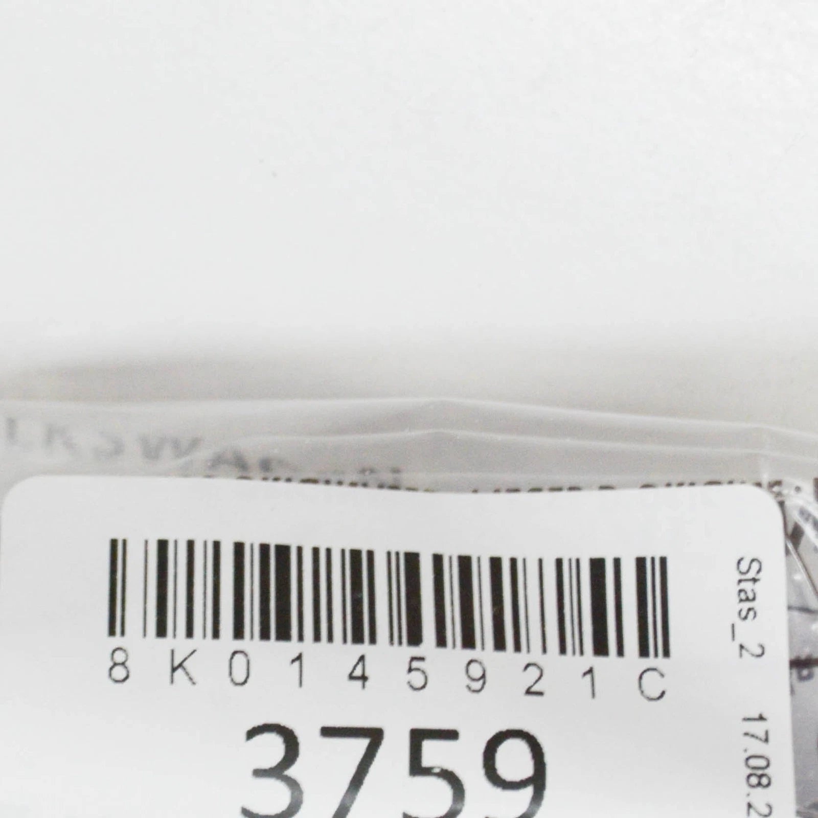 NEW AUDI A4 AVANT B8 LEFT OUTER RADIATOR COOLANT HOSE 8K0145921C ORIGINAL