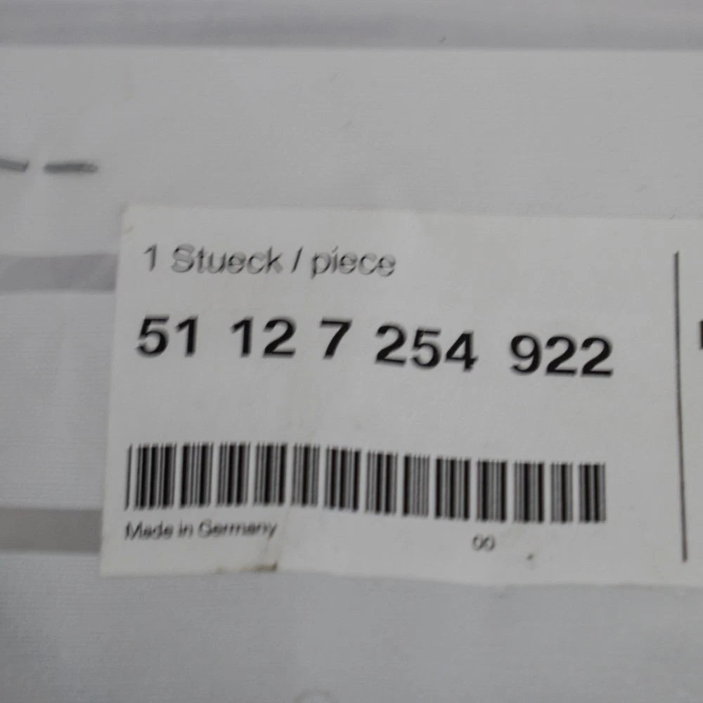 NEW BMW 5 F11 REAR BUMPER TOW EYE CAP 51127254922 ORIGINAL