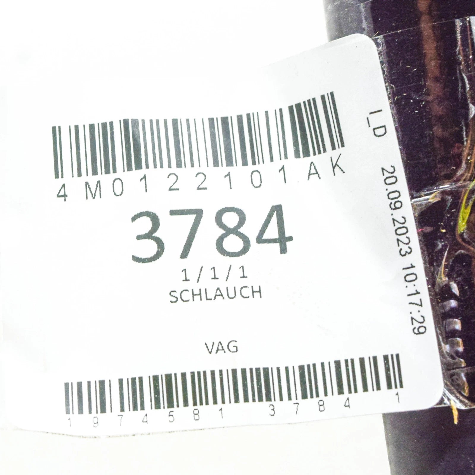 NEW AUDI Q7 4M WATER RADIATOR HOSE 4M0122101AK 2018 ORIGINAL