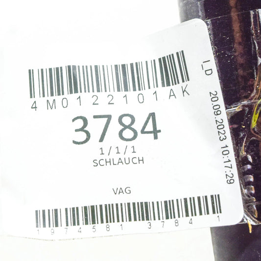 NEW AUDI Q7 4M WATER RADIATOR HOSE 4M0122101AK 2018 ORIGINAL