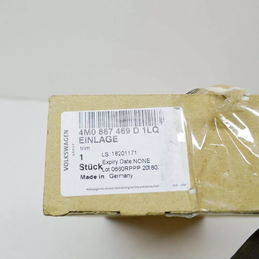 NEW AUDI Q7 4M REAR LEFT DOOR PANEL MOLDING INSERT 4M0867469D1LQ ORIGINAL