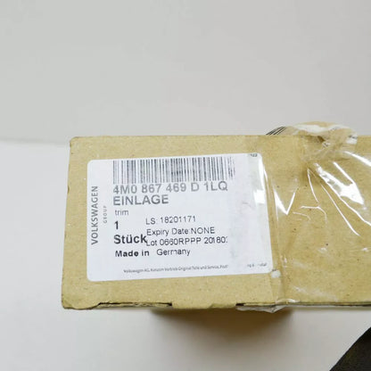 NEW AUDI Q7 4M REAR LEFT DOOR PANEL MOLDING INSERT 4M0867469D1LQ ORIGINAL
