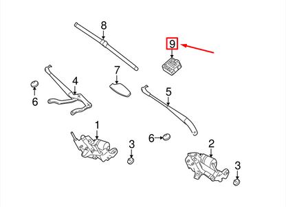 NEW MERCEDES-BENZ S-CLASS W221 RAIN AND LIGHT SENSOR A2218700092 ORIGINAL