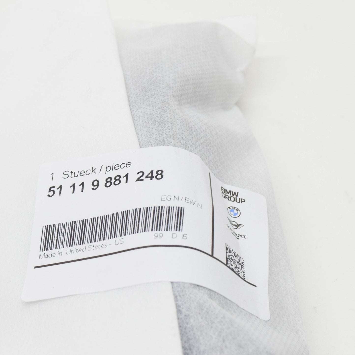 new bmw x7 g07 front right bumper bracket 51119881248 original