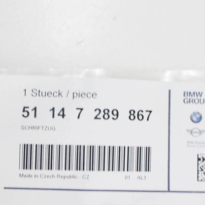 NEW BMW F30 F30N TRUNK LID 316D EMBLEM BADGE LOGO SIGN 7289867 51147289867