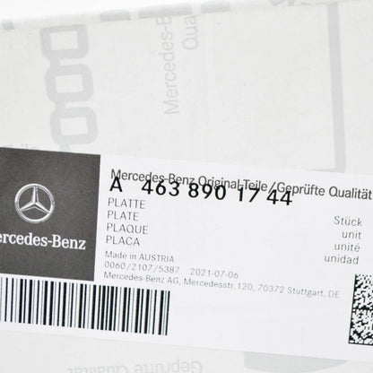 NEW MERCEDES-BENZ G-CLASS W463 SPARE TIRE COVER EMBLEM A4638901744 ORIGINAL