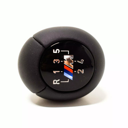 NEW BMW 3 E46 M-SPORT 5-SPEED LEATHER GEAR KNOB 25117896031 2001 ORIGINAL