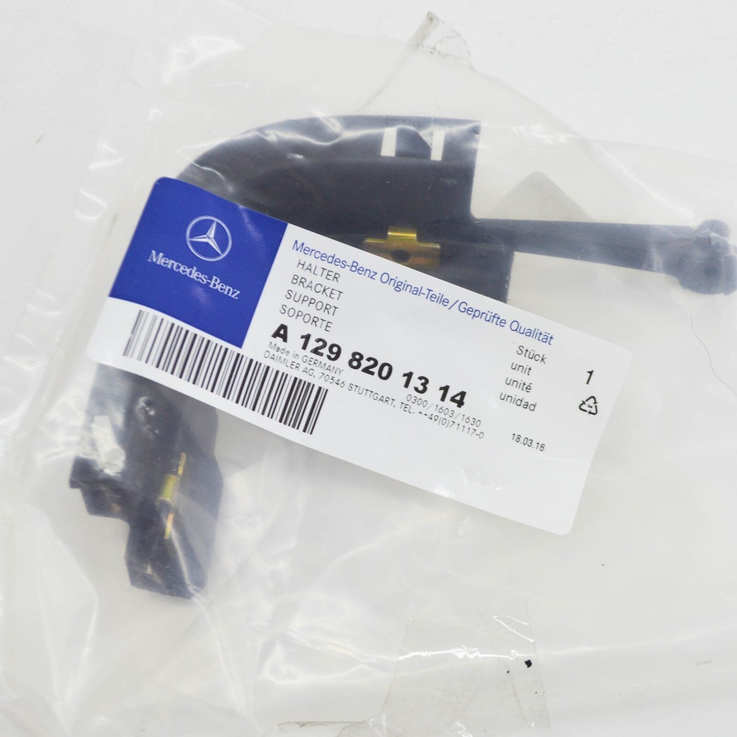 NEW MERCEDES-BENZ SL R129 FRONT LEFT BLINKER LIGHT BRACKET A1298201314 ORIGINAL