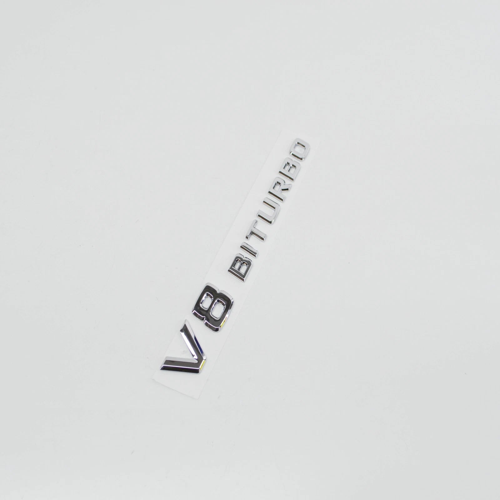 NEW MERCEDES-BENZ E 63 AMG W212 V8 BITURBO FENDER EMBLEM A2218171715 ORIGINAL