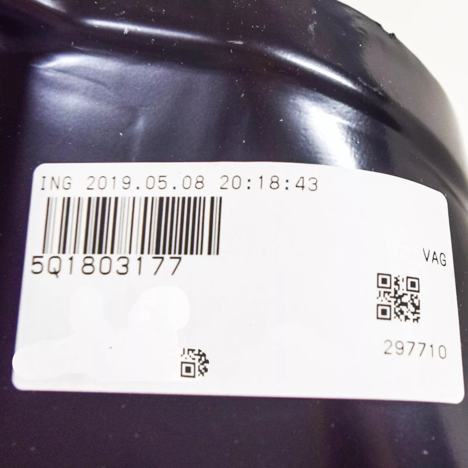 NEW AUDI A3 8V FRONT DASH PANEL REINFORCEMENT PLATE LHD 5Q1803177 ORIGINAL