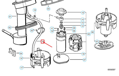 NEW BMW 5 E28 FUEL HOSE 16121180040 1180040 ORIGINAL