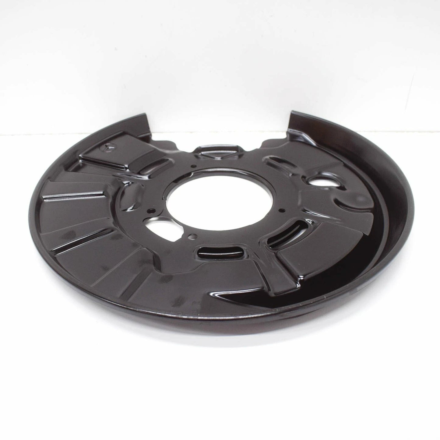 NEW MB S W140 REAR LEFT WHEEL BRAKE PROTECTIVE PLATE A1404201244 ORIGINAL