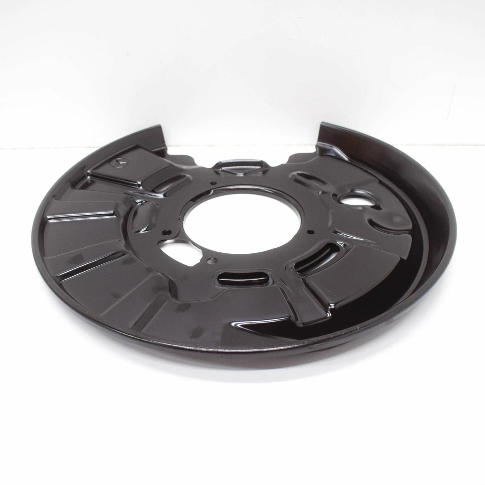 NEW MB S W140 REAR LEFT WHEEL BRAKE PROTECTIVE PLATE A1404201244 ORIGINAL