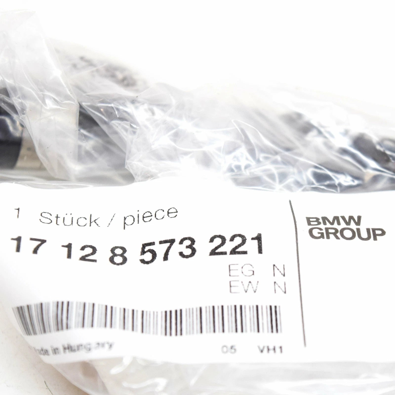 NEW BMW 5 G30 LEFT WATER COOLING RADIATOR HOSE 17128573221 ORIGINAL