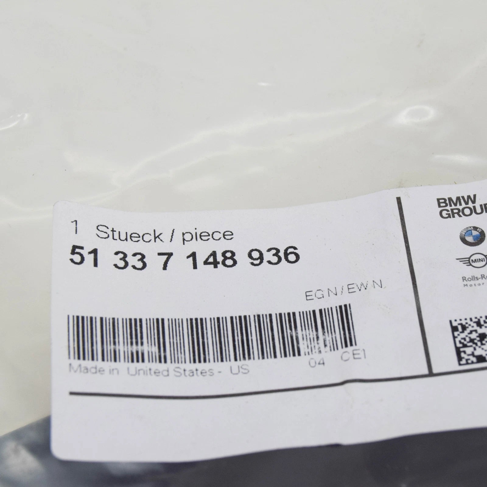 NEW BMW Z4 E85 FRONT RIGHT OUTER MIRROR TRIANGLE 7148936 51337148936 ORIGINAL