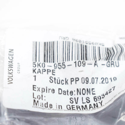 NEW VW GOLF MK6 LEFT HEADLIGHT WASHER COVER 5K0955109AGRU ORIGINAL