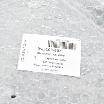 NEW VOLKSWAGEN ARTEON 3H7 ENGINE CRANKCASE OIL PAN LOWER PART 05L103602 ORIGINAL