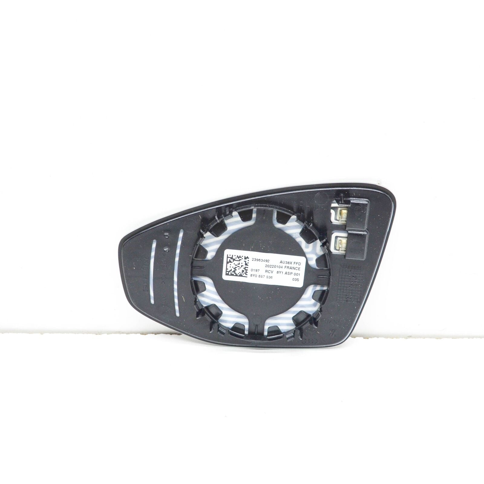 NEW AUDI A3 SPORTBACK 8Y FRONT RIGHT DOOR MIRROR GLASS LHD 8Y0857536 ORIGINAL