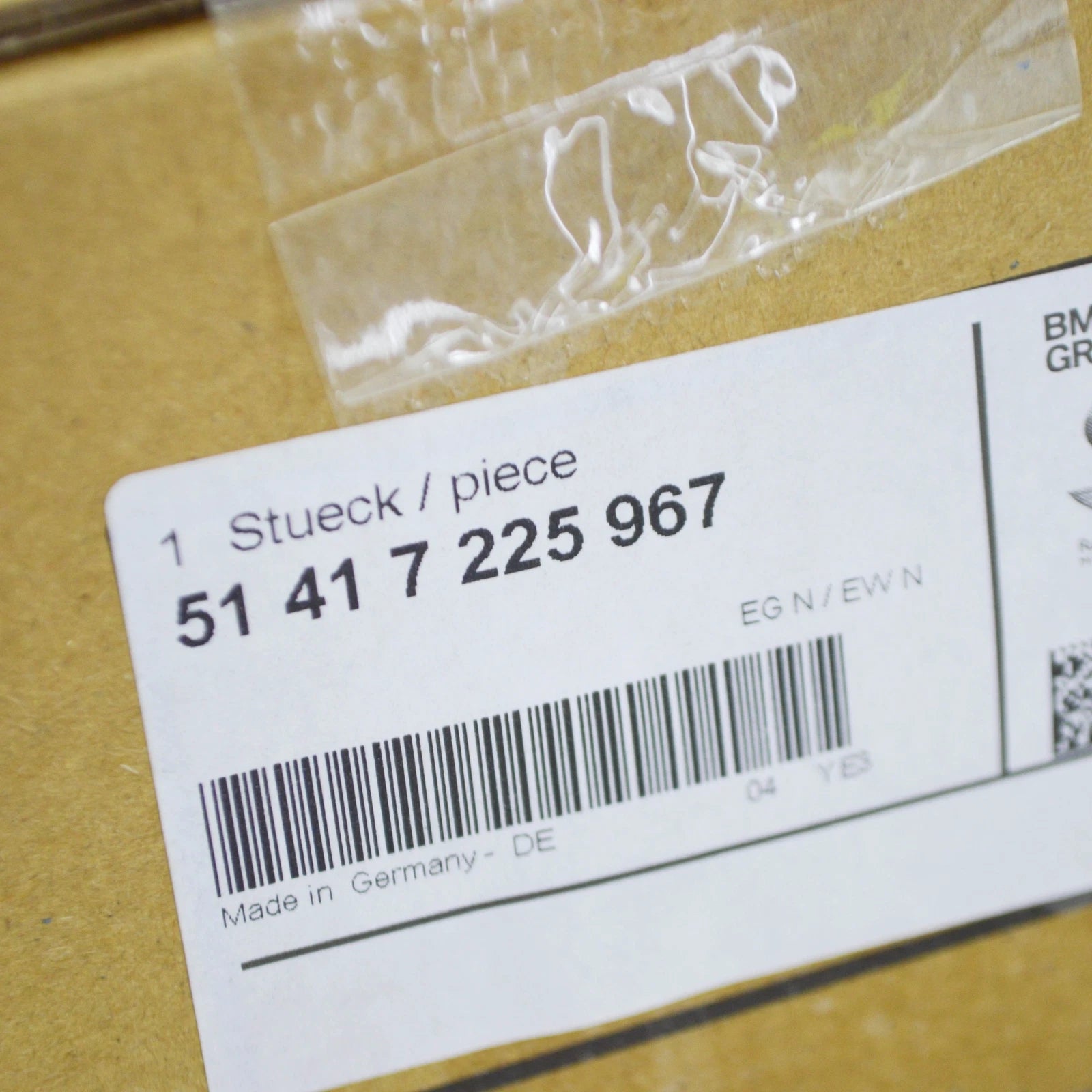 NEW BMW 5 F10 FRONT LEFT LOUDSPEAKER COVER GRILLE  51417225967 ORIGINAL