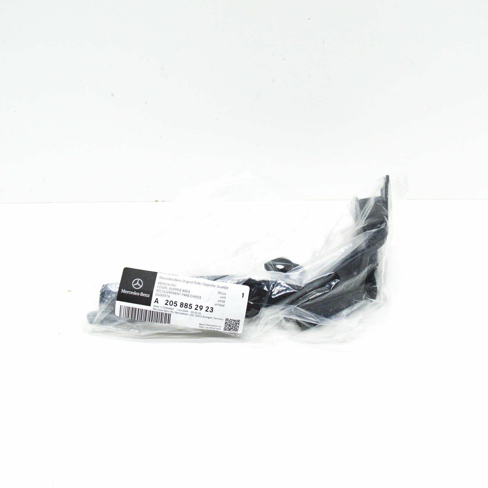 NEW MERCEDES-BENZ C W205 REAR BUMPER LEFT FILLER COVER A2058852923 ORIGINAL