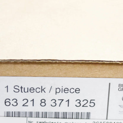 NEW BMW 5 E39 REAR LEFT BULB SOCKET 8371325 63218371325 ORIGINAL