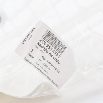 NEW AUDI A1 8X WINDSHIELD WASHER FLUID RESERVOIR 2Q0955453F ORIGINAL