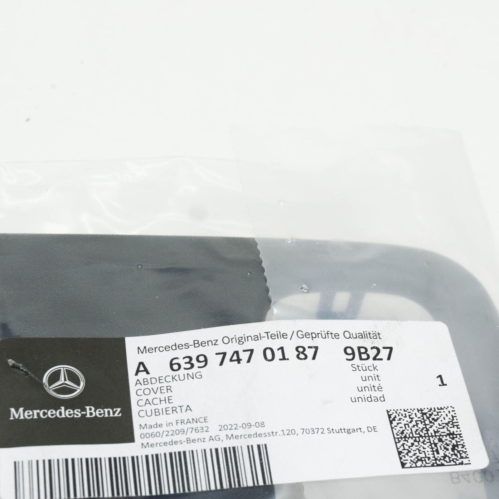 NEW MB SPRINTER W906 REAR DOOR INTERIOR LOCKING COVER A63974701879B27 ORIGINAL