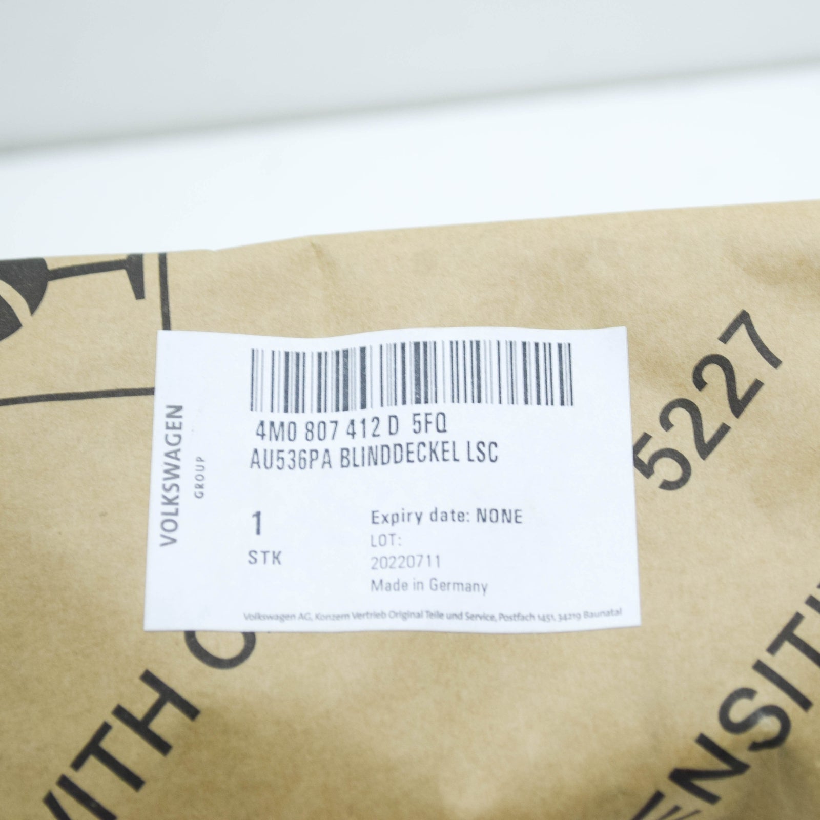 NEW AUDI Q7 4M RIGHT RADIATOR GRILLE COVER TRIM 4M0807412D5FQ ORIGINAL