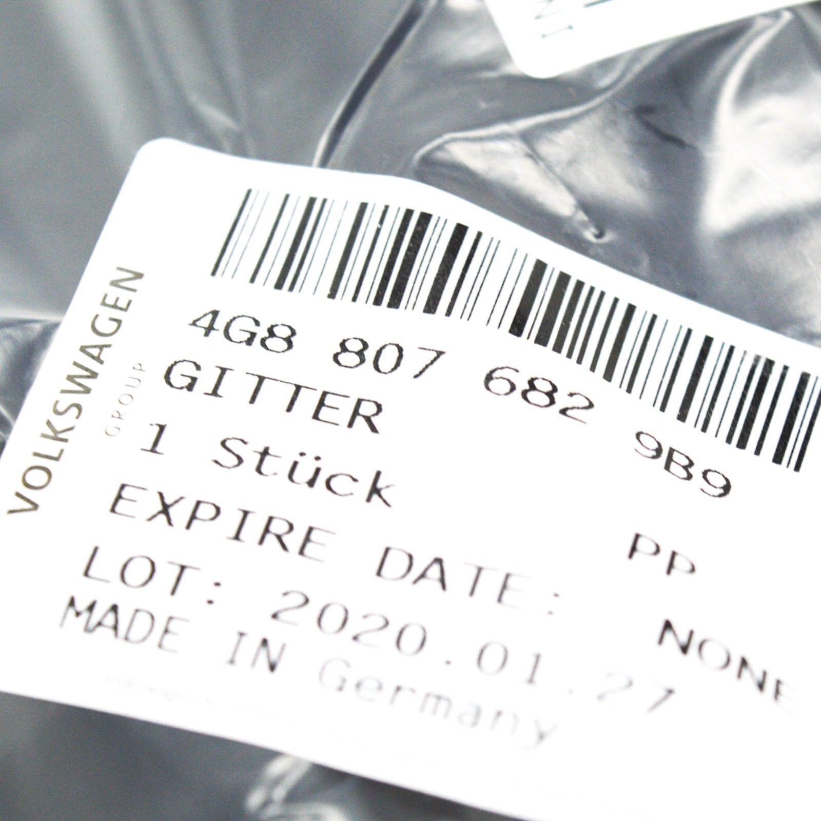 NEW AUDI A7 4G FRONT BUMPER LOWER RIGHT GRILLE 4G88076829B9 2013 ORIGINAL