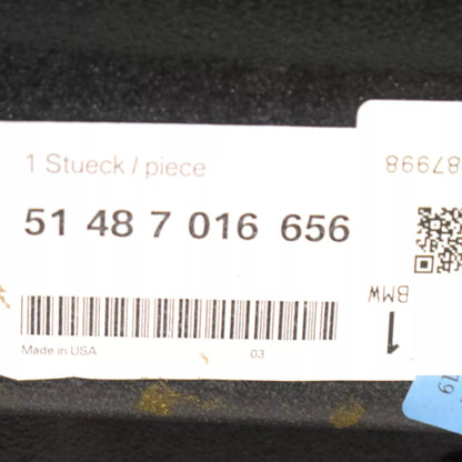 NEW BMW Z4 E85 FRONT RIGHT DOOR SOUND INSULATION 51487016656 7016656 ORIGINAL