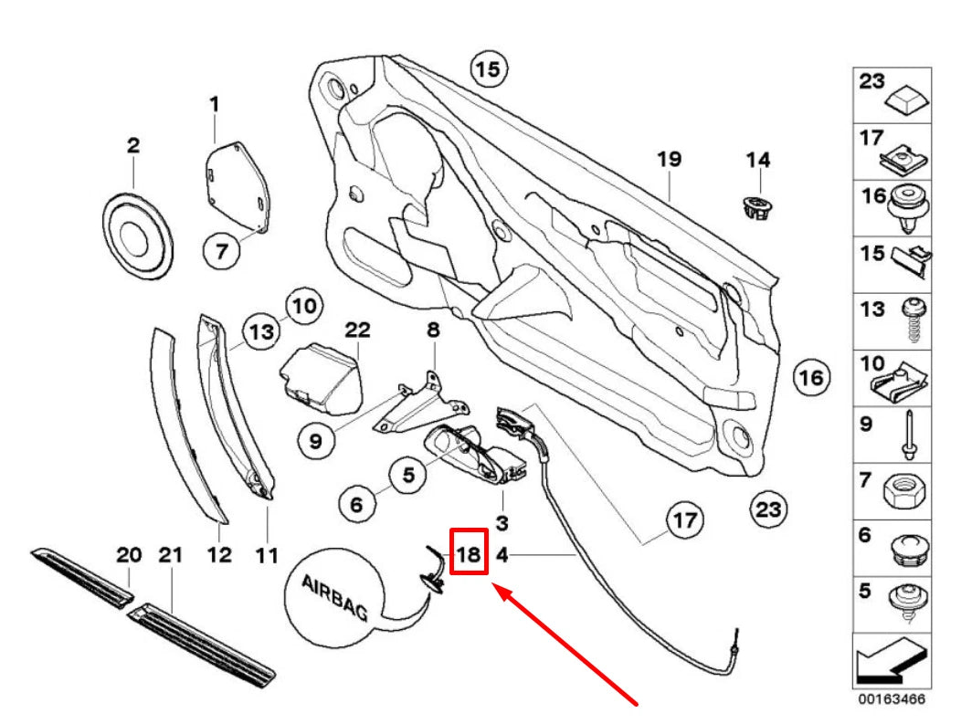 NEW BMW Z4 COUPE E86 DOOR EMBLEM NAMEPLATE BADGE 51417066502 7066502 ORIGINAL