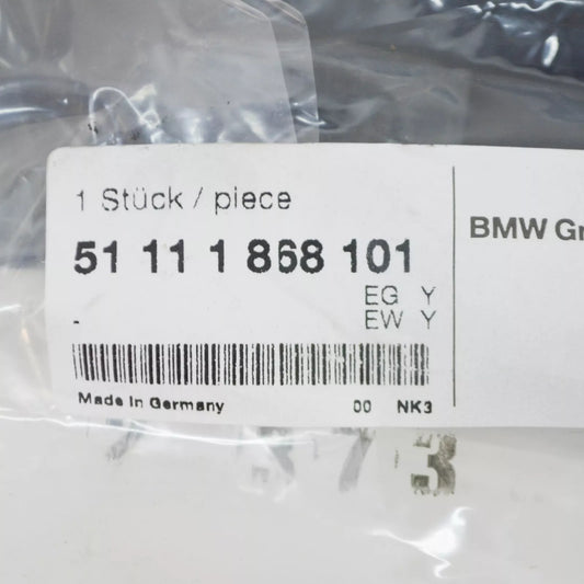 NEW BMW 5 E28 FRONT BUMPER LEFT RUBBER STRIP 51111868101 1868101 ORIGINAL