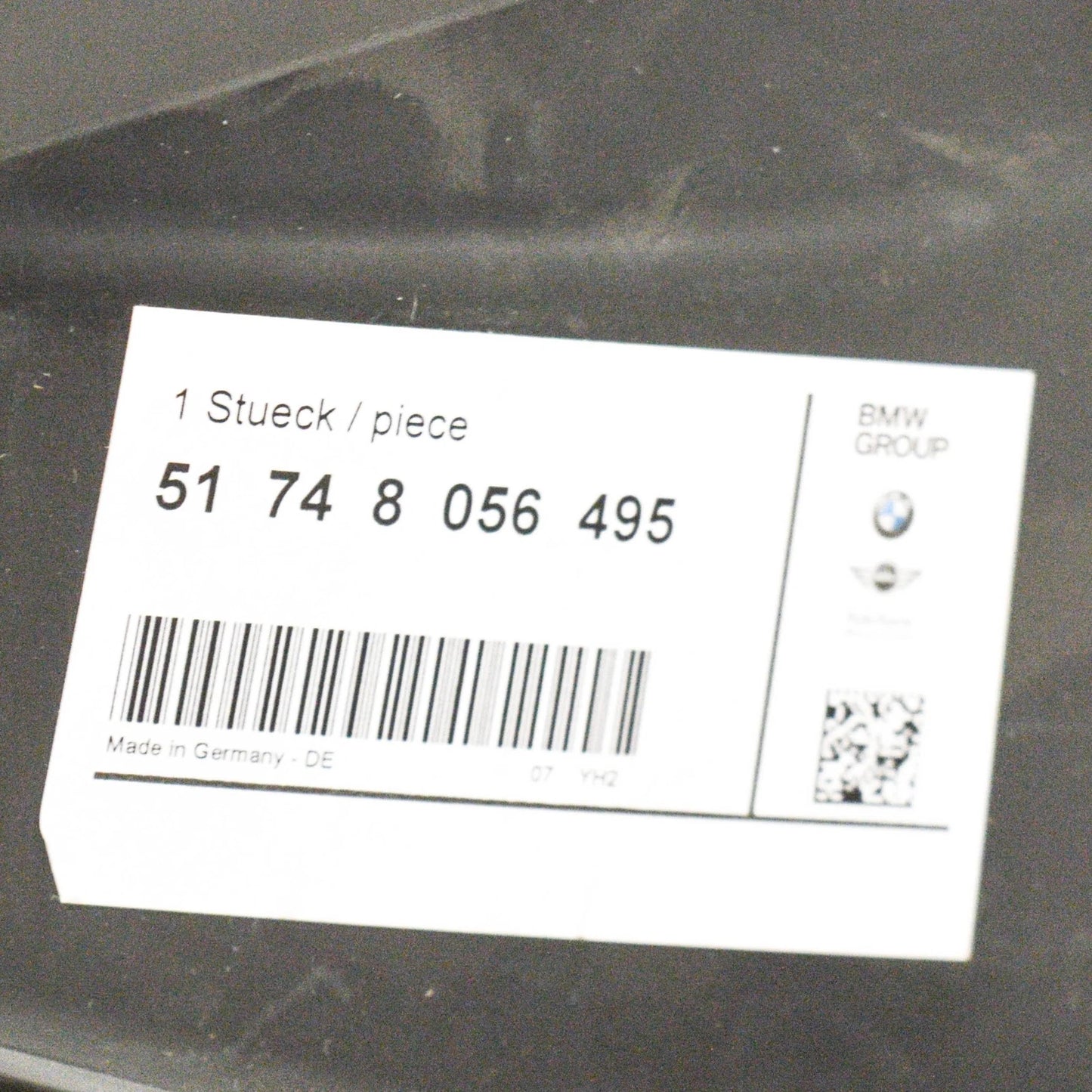 NEW BMW 4 F32 RADIATOR LEFT AIR DUCT 51748056495 8056495 2016 ORIGINAL