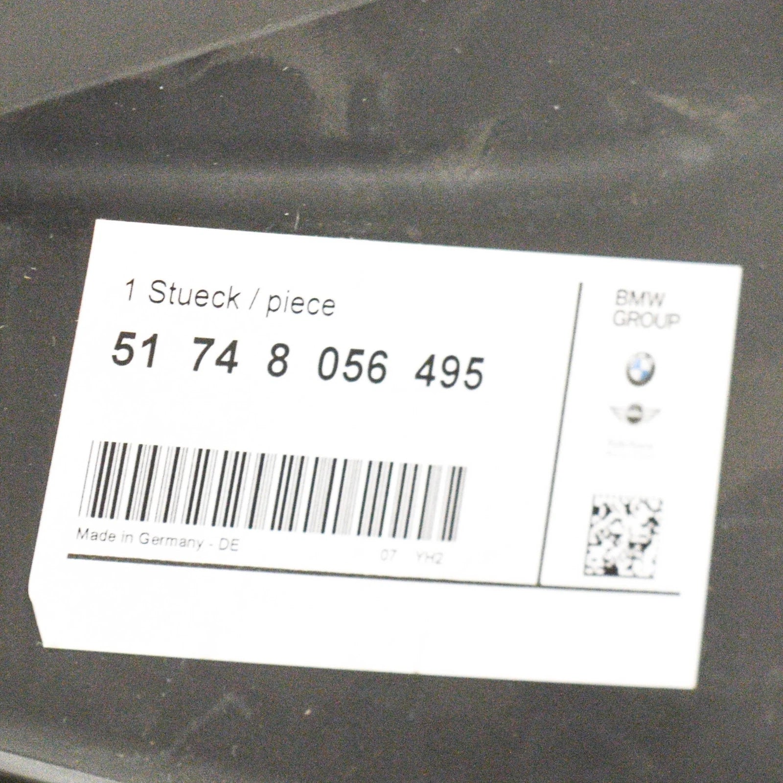 NEW BMW 4 F32 RADIATOR LEFT AIR DUCT 51748056495 8056495 2016 ORIGINAL