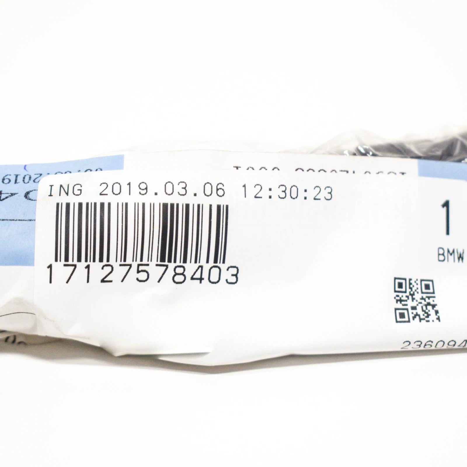 NEW BMW 5 F10 ENGINE COOLANT OVERFLOW HOSE 17127578403 7578403 ORIGINAL