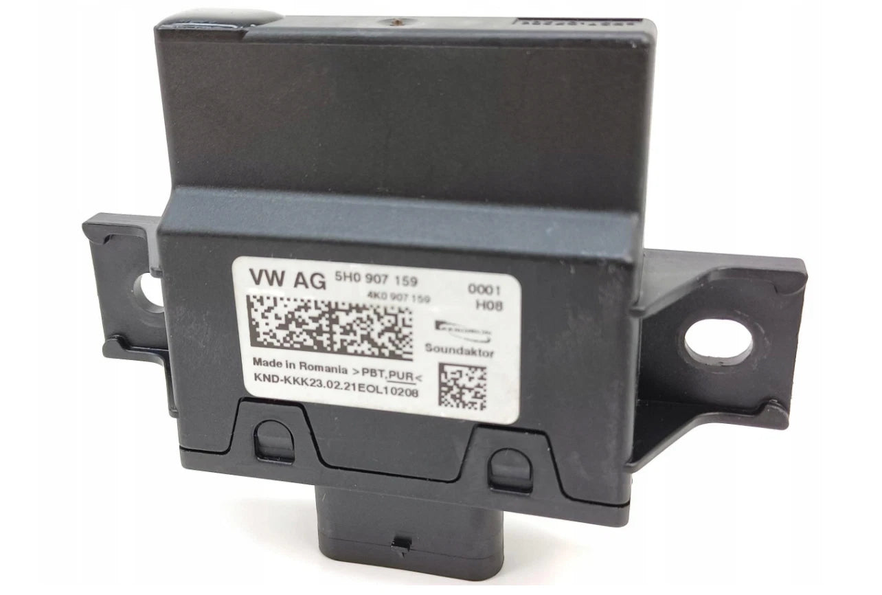 NEW VOLKSWAGEN GOLF MK8 IMPACT SOUND CONTROL UNIT 5H0907159 ORIGINAL