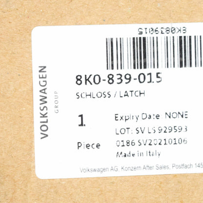 NEW AUDI Q7 4L REAR LEFT DOOR LOCK 8K0839015 ORIGINAL