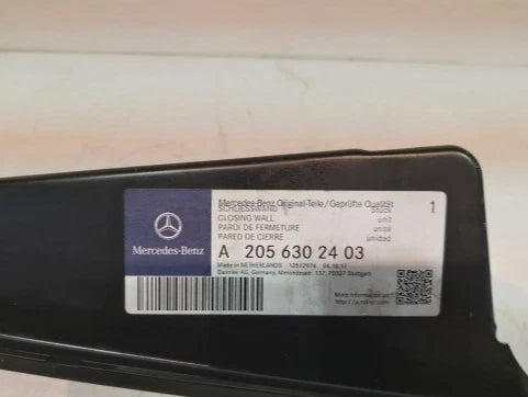 NEW MERCEDES-BENZ C W205 REAR RIGHT FENDER CLOSING PANEL A2056302403 ORIGINAL