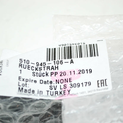 NEW VW GOLF SPORTSVAN MK7 REAR RIGHT BUMPER LIGHT REFLECTOR 510945106A