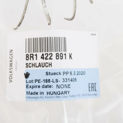 NEW AUDI A4 B8 POWER STEERING RETURN HOSE LHD 8R1422891K