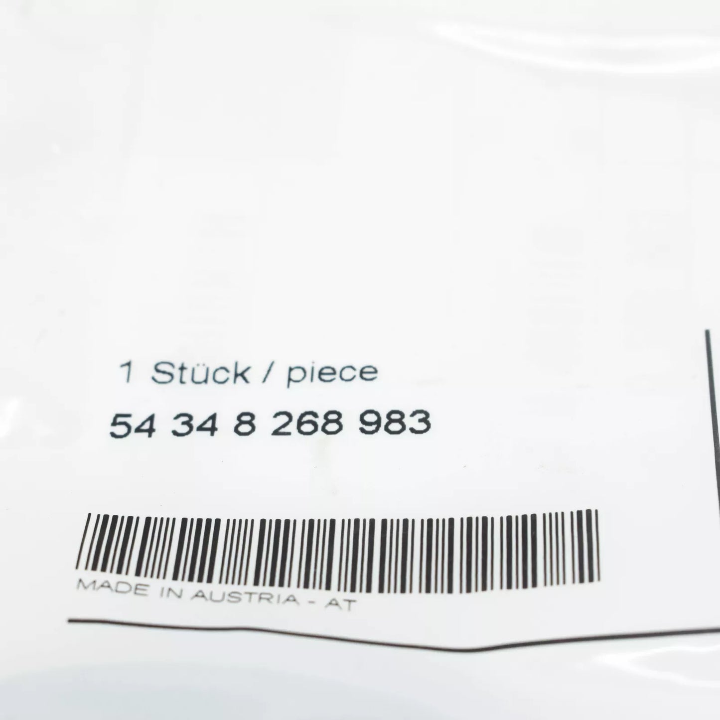 NEW BMW 3 CONVERTIBLE E46 TOP EMERGENCY MECHANISM TRIM 54348268983 ORIGINAL