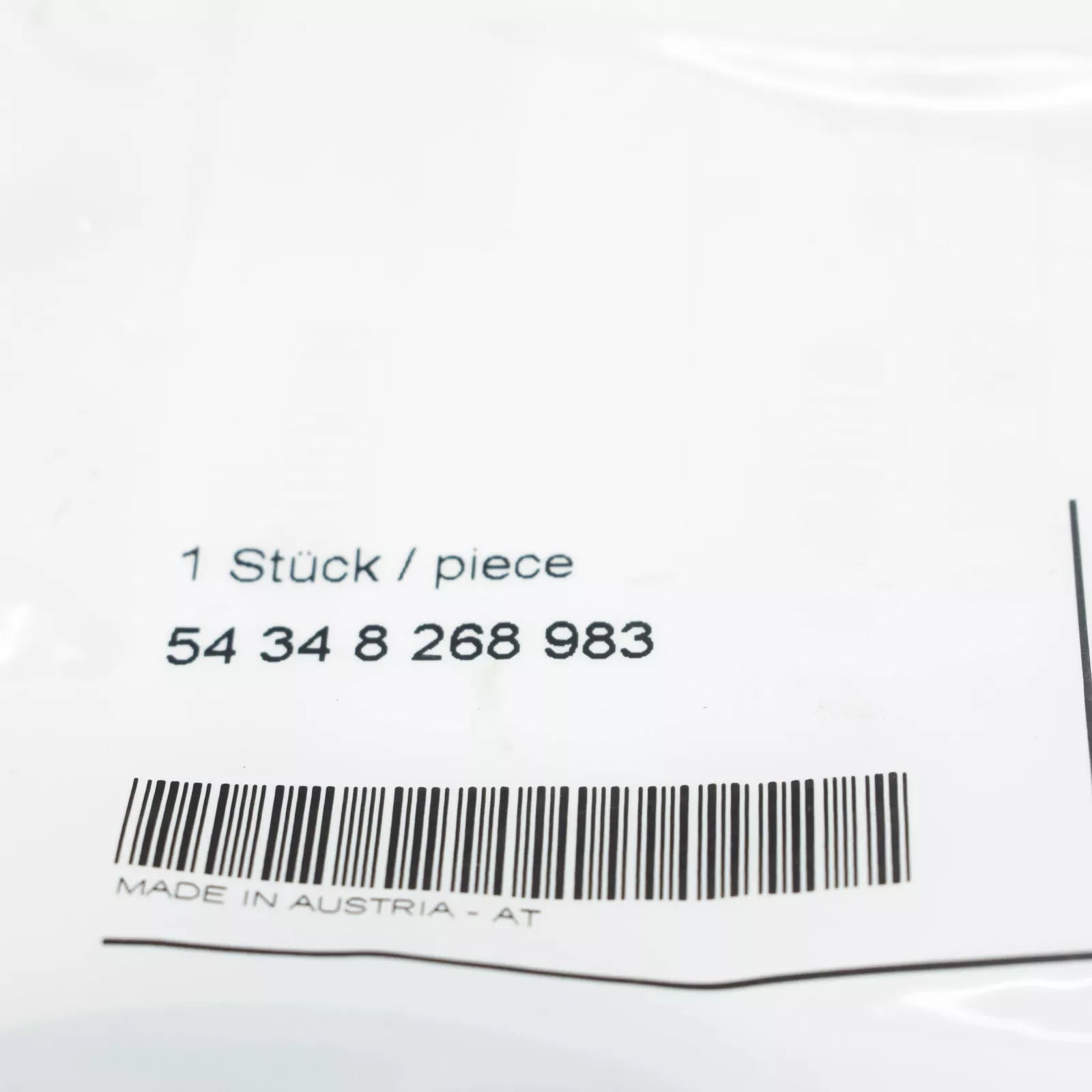 NEW BMW 3 CONVERTIBLE E46 TOP EMERGENCY MECHANISM TRIM 54348268983 ORIGINAL