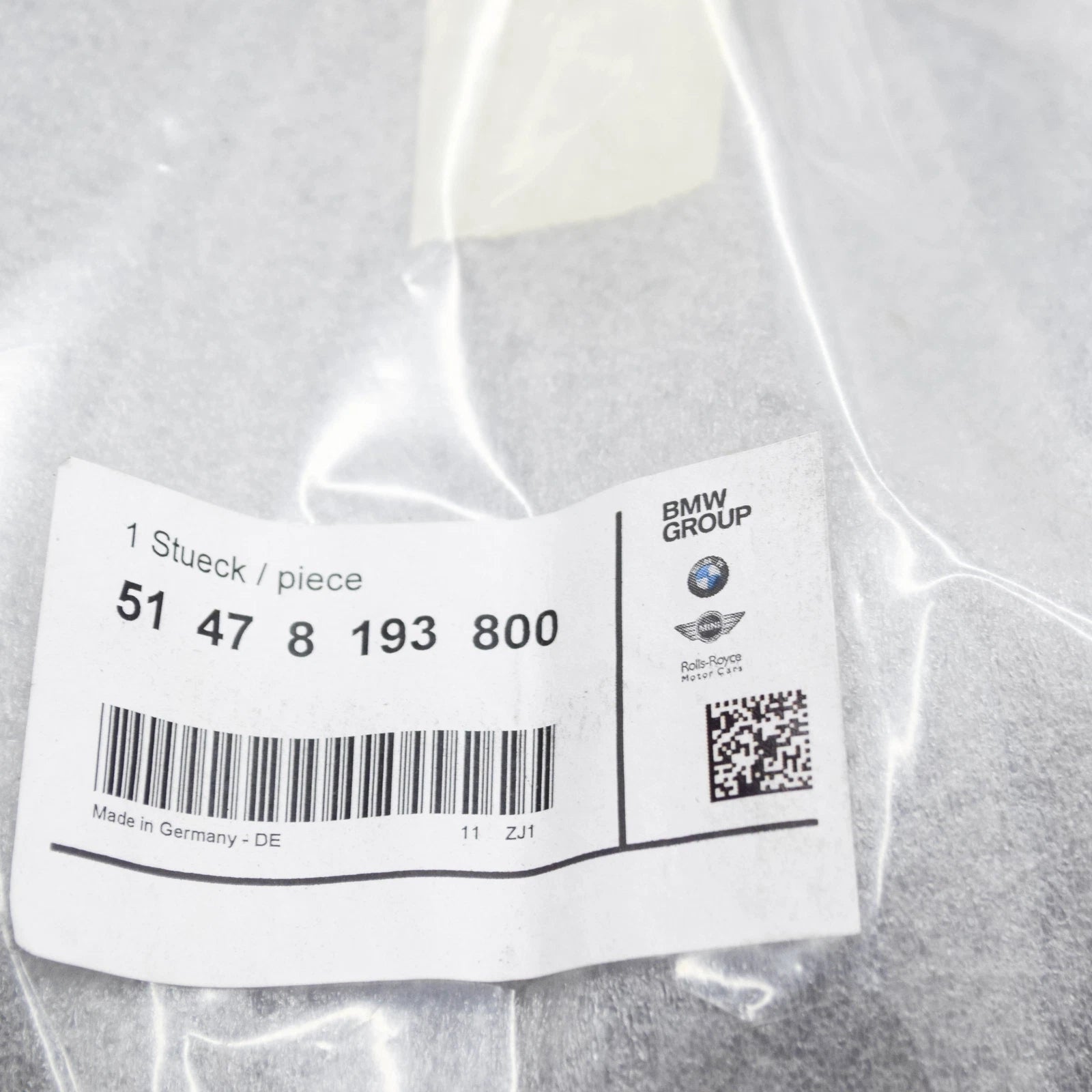 NEW BMW 3 E46 REAR TRUNK TRIM PANEL COVER 8193800 51478193800 ORIGINAL