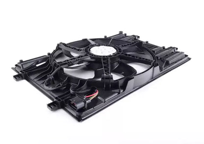 NEW AUDI Q2 ENGINE RADIATOR COOLING FAN WITH FAN RING 5Q0121203DE ORIGINAL
